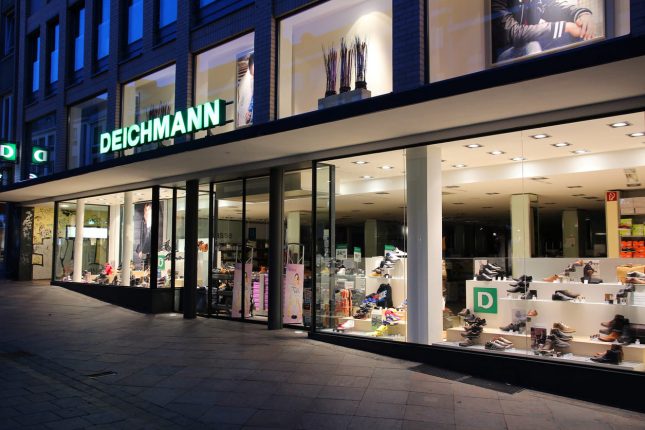Deichmann shoe store