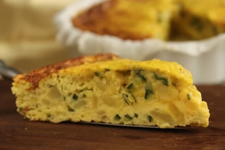 Frittata al forno con zucchine