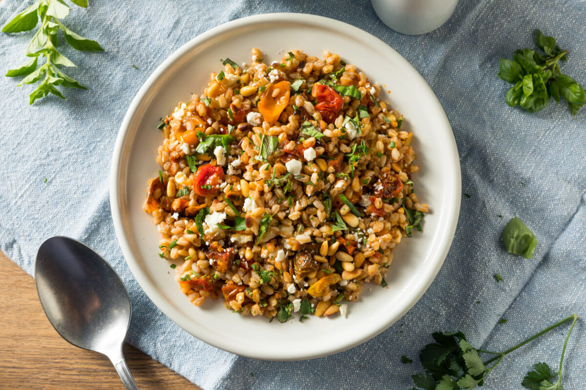 insalata farro e verdure