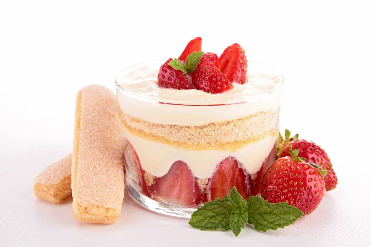 Tiramisù alle fragole
