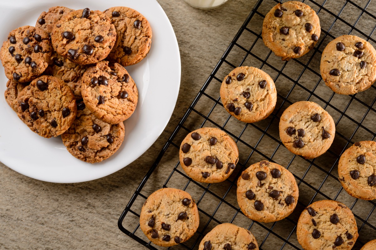 Biscotti al cioccolato senza glutine