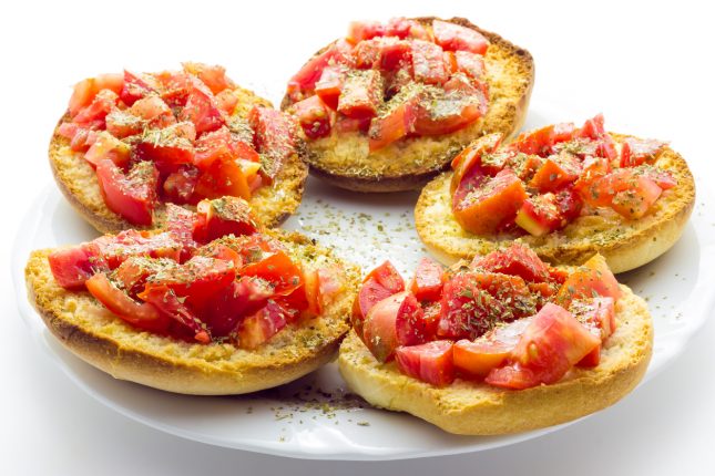 Friselle al Pomodoro