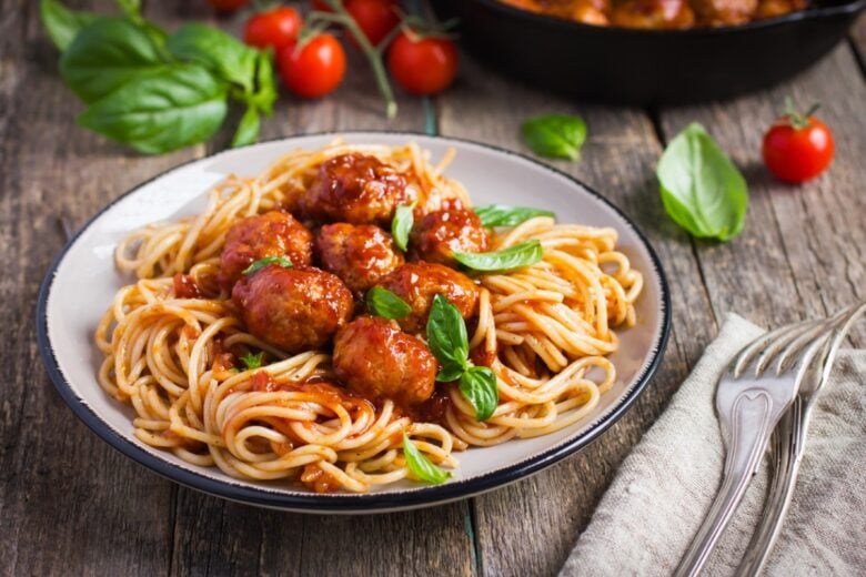 Pasta con le Polpette