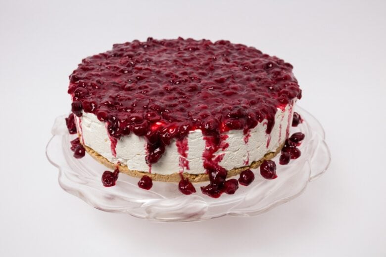 La videoricetta della Cheesecake alle Ciliegie