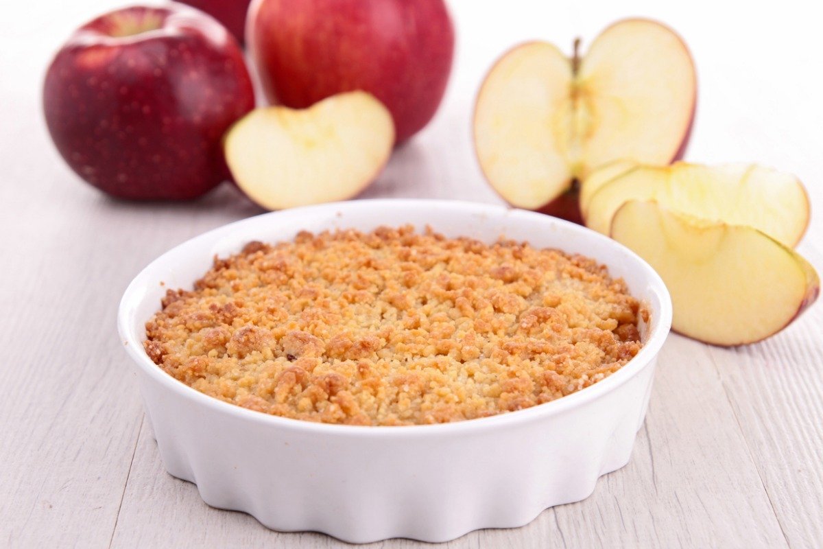 Crumble di mele