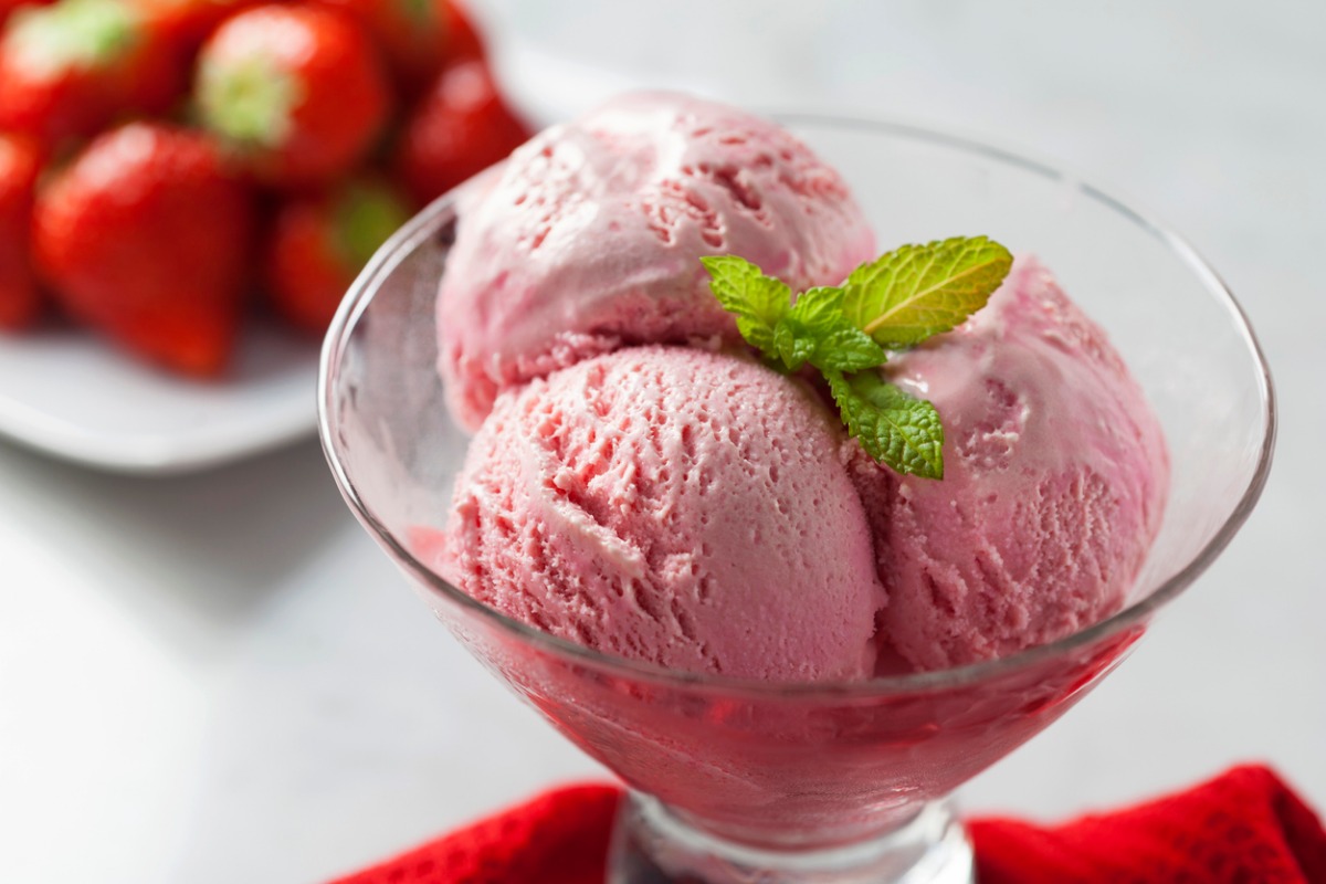 Gelato alla Fragola