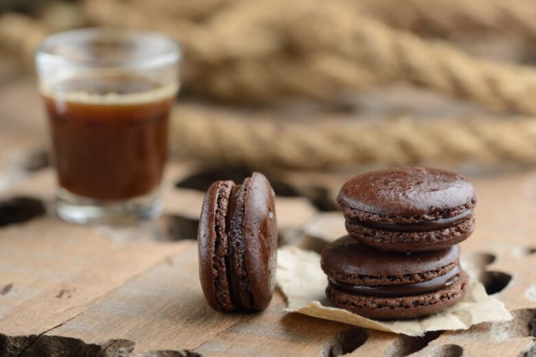 Macarons al Cioccolato