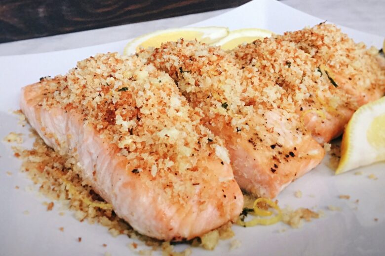 Salmone al forno