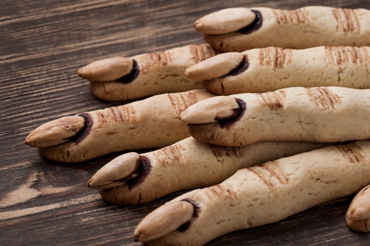 Dita di strega salate di Halloween