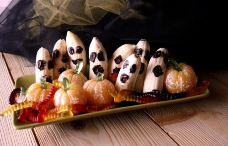 Dolcetti per Halloween con la frutta