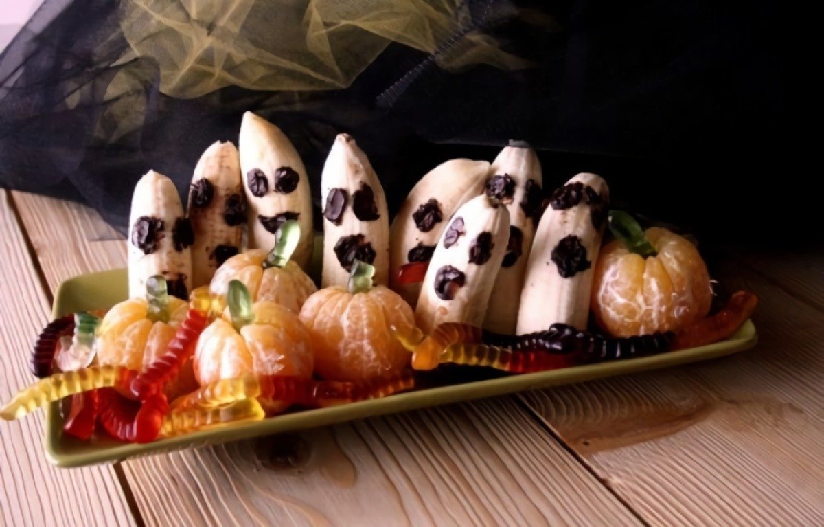 Dolcetti per Halloween con la frutta