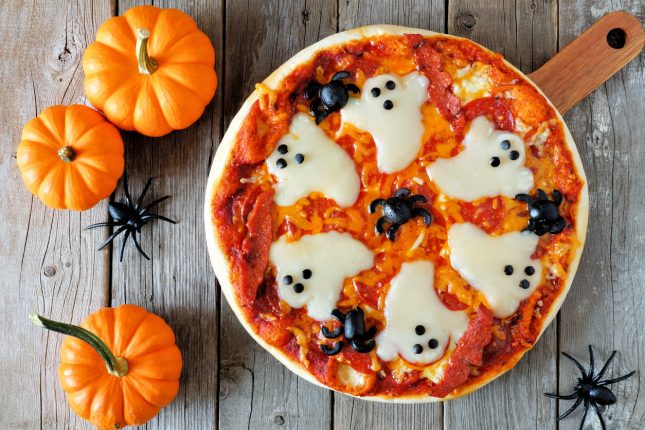 pizzette di halloween