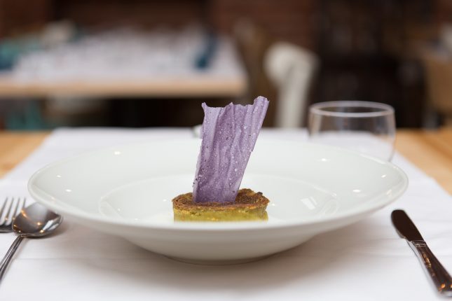 Sformatini vegetariani di cavolo viola