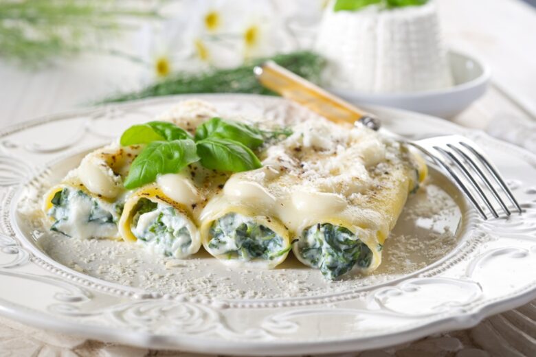 Cannelloni ricotta e spinaci
