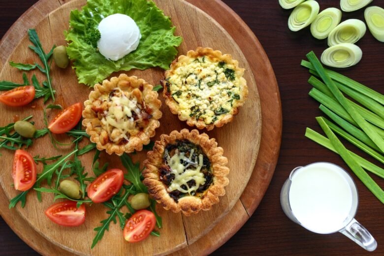 Mini quiche alle verdure