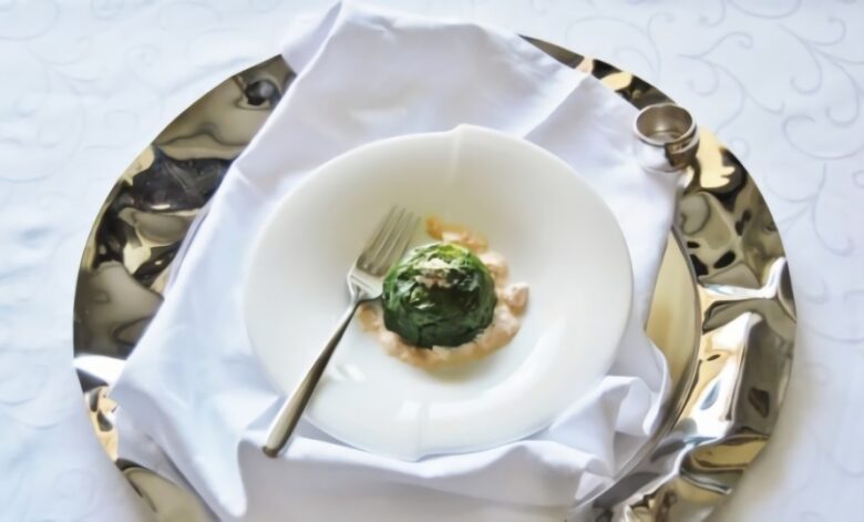 Sformatini di salmone e bietole