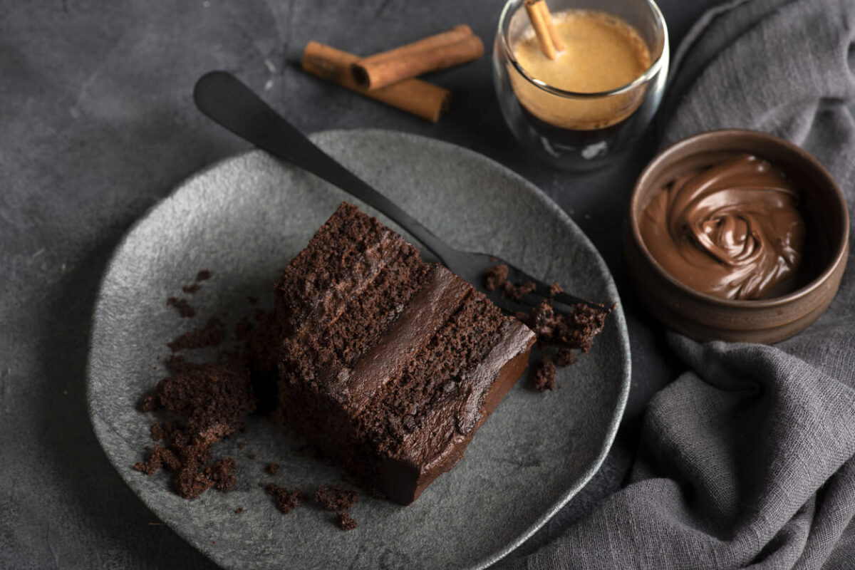 torta al cioccolato senza lievito