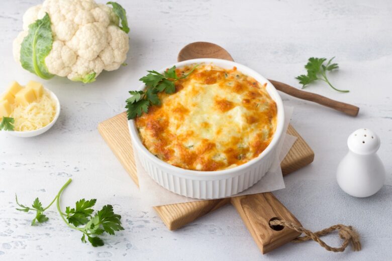 Cavolfiori gratinati al forno