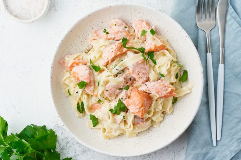 Pasta al salmone