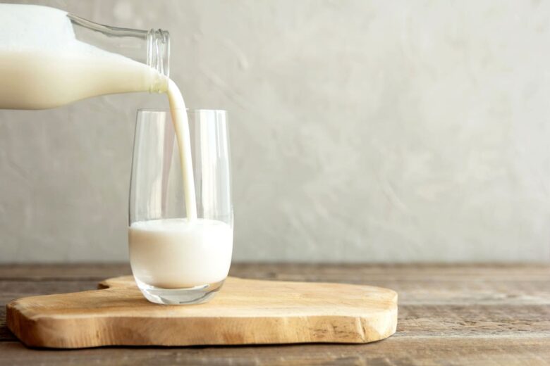 bicchiere di latte