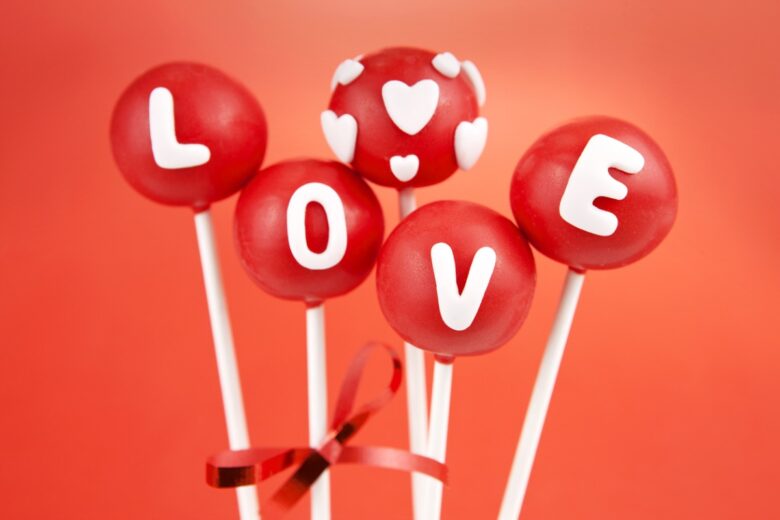 Cake pops di san Valentino