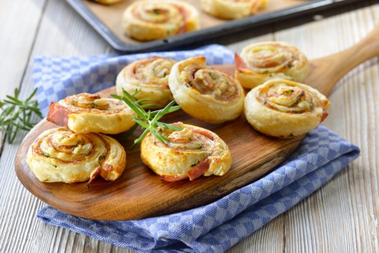 Girelle al prosciutto e formaggio