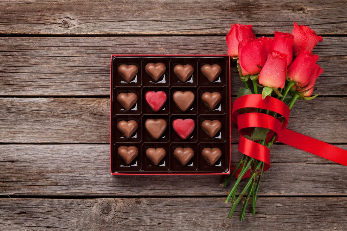 cioccolatini di san valentino a cuore
