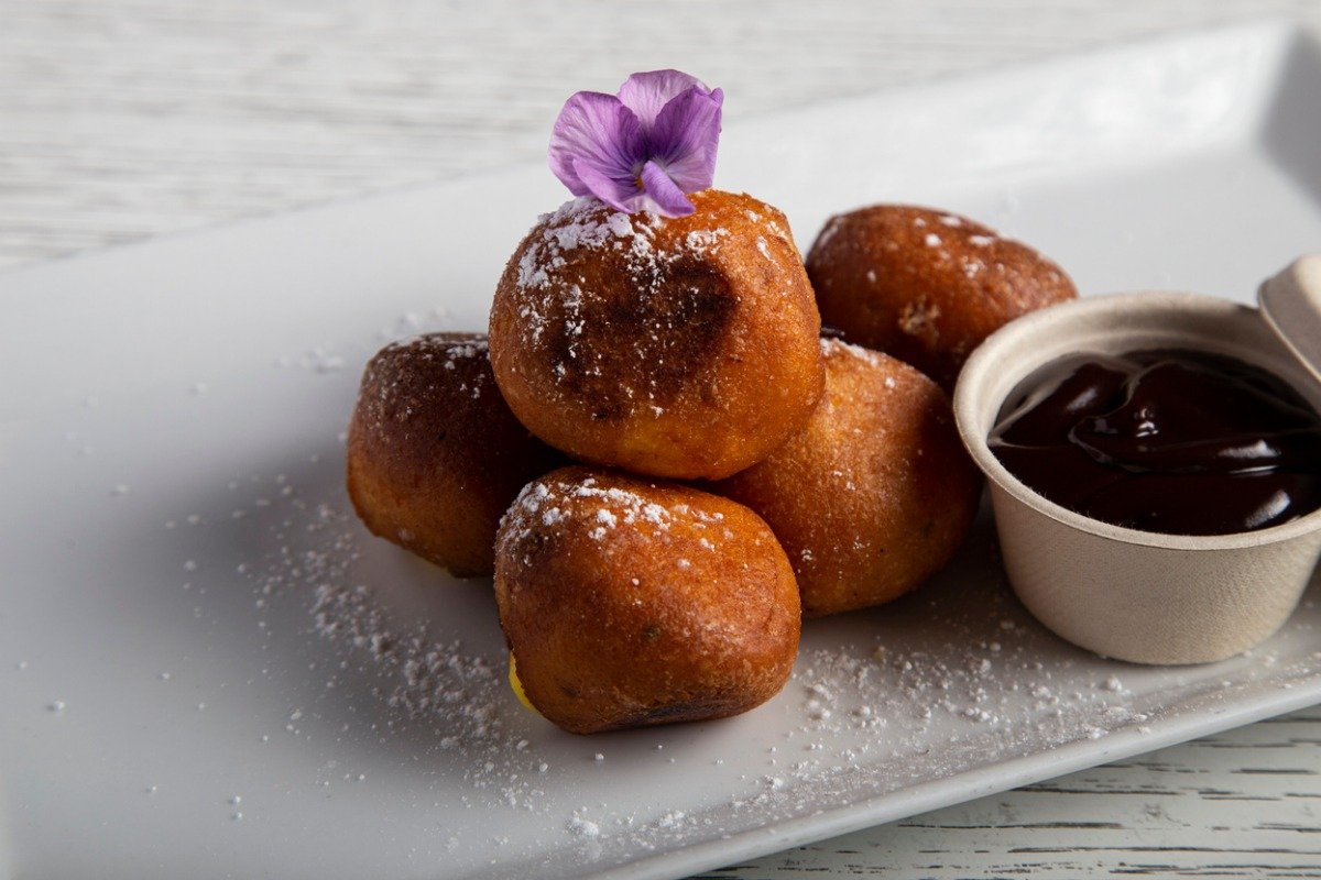 Frittelle Ripiene con Crema di Cioccolato