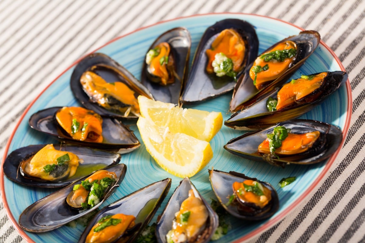 Cozze al forno
