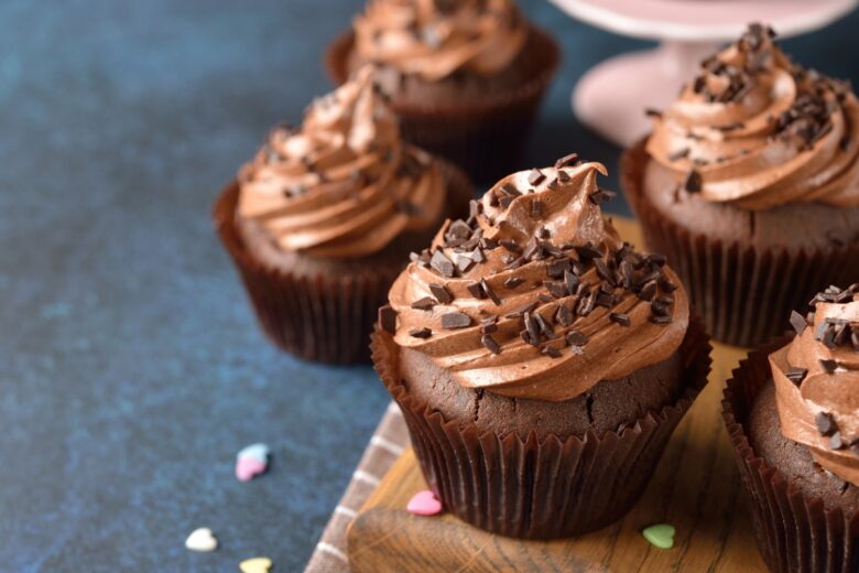 Cupcake ai due cioccolati e gianduja