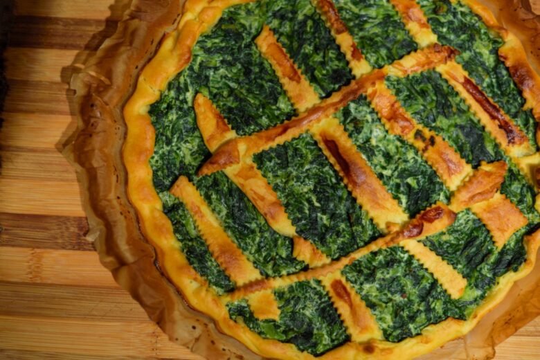 Torta salata di ricotta e spinaci