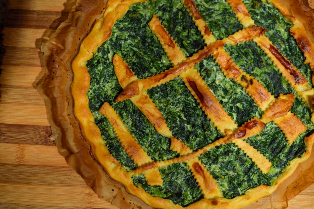 Torta salata di ricotta e spinaci