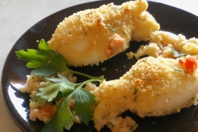 Seppie gratinate