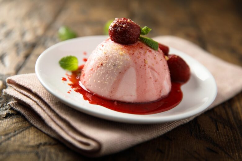 Bavarese alle fragole