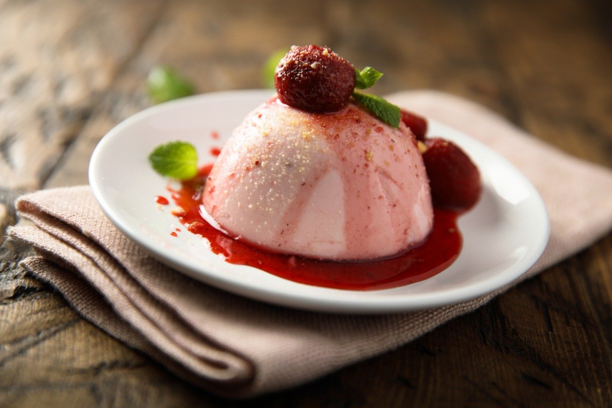 Bavarese alle fragole