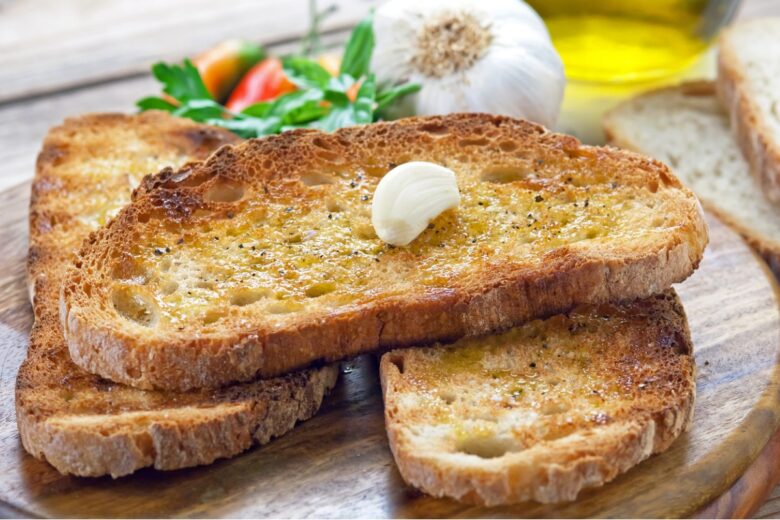 Bruschetta toscana o fettunta