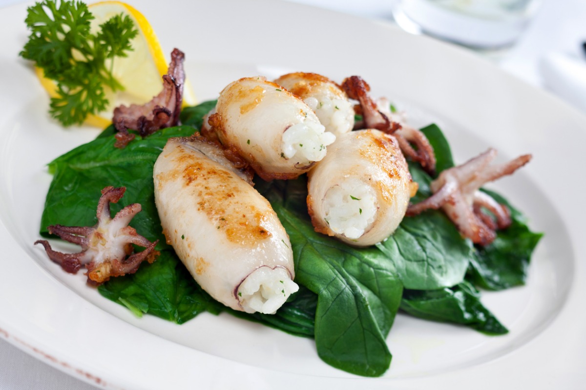 Calamari farciti di Giuseppe Fuoco