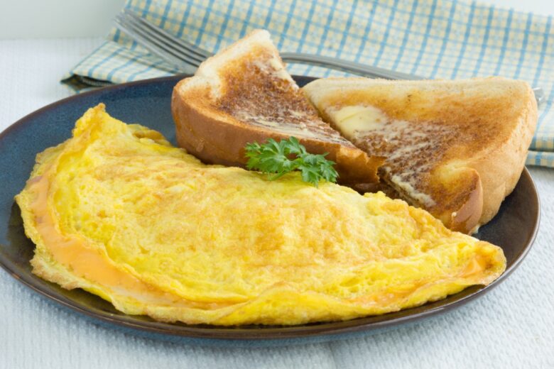 Omelette al formaggio