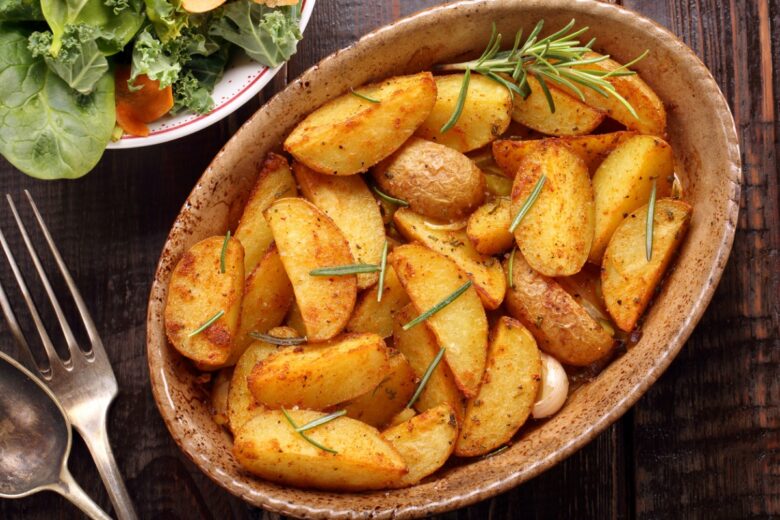 Patate al forno croccanti