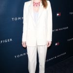 Dakota Johnson al party di Tommy Hilfiger