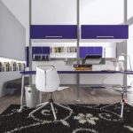 Angolo studio in salotto
