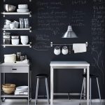 Pittura lavagna in cucina