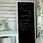 Pittura lavagna veranda