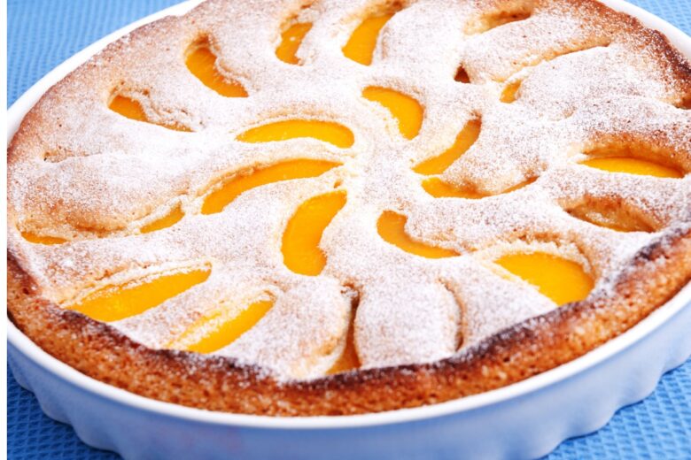 Torta di pesche