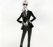 Karl Lagerfeld diventa una Barbie