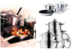 Pentole a induzione, tantissime opzioni uniche