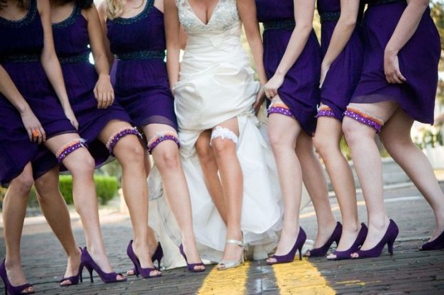 Sposa giarrettiera