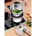 Pentola a vapore di WMF, particolare