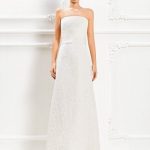 Max Mara Bridal Collection 2015 abito bustier in broccato
