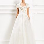 Max Mara Bridal Collection 2015 abito con fiocco decoro